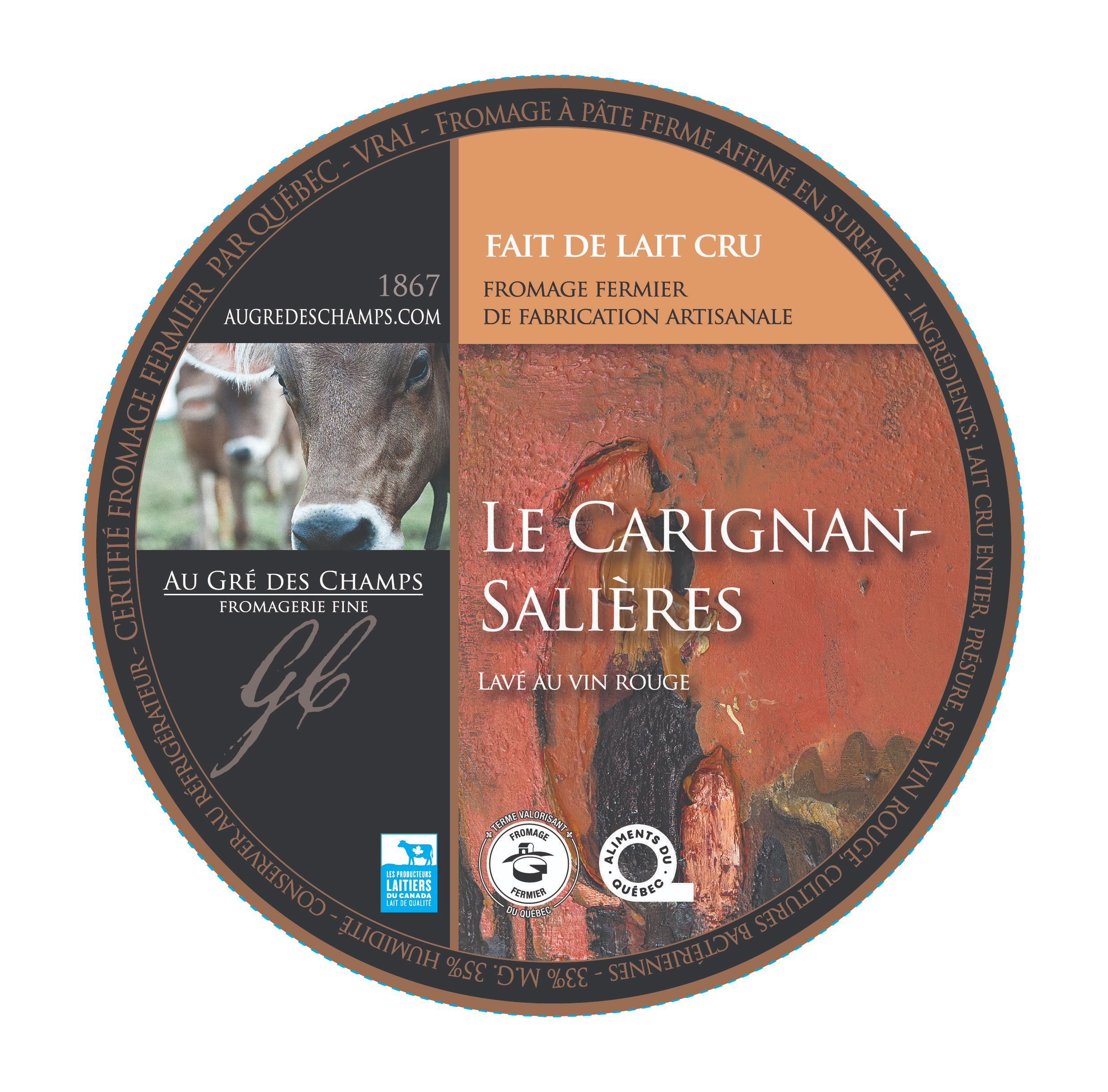Étiquette - Carignan-Salières (Le)