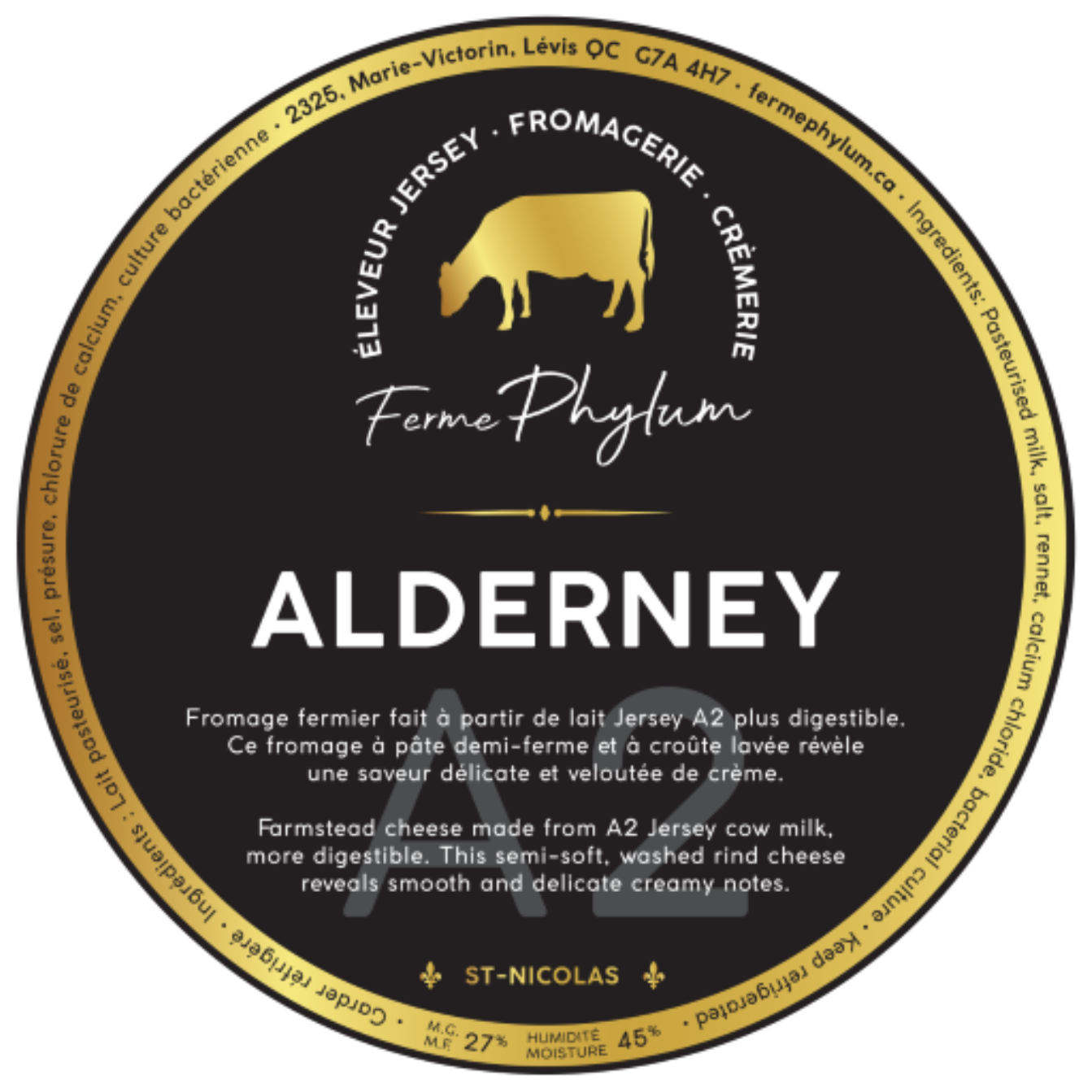 Étiquette - Alderney